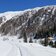 silvestertal winter toblacher hoehenweg bei silvesteralm dahinter strickberg und marchkinkele