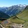 aussicht schneeberger see und oetztaler alpen