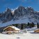 Villnoess Geisler Geisleralm Winter