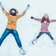 single mit kind personen winter schnee engel