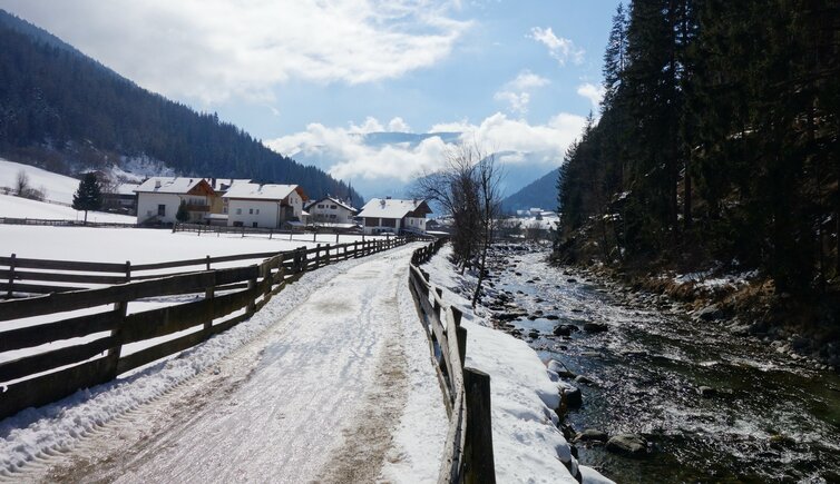 sarntal ortschaft nordheim winter