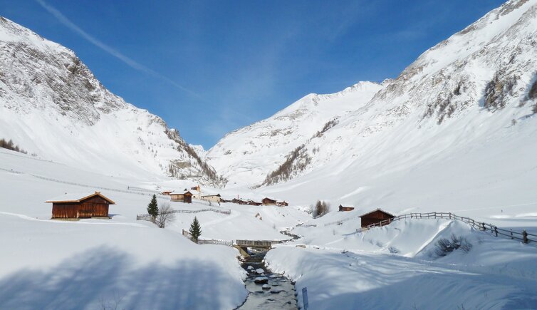vals fane alm winter schnee