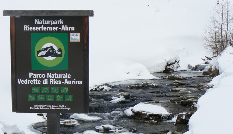 Knuttental Rein in Taufers Naturpark Rieserferner Ahrn