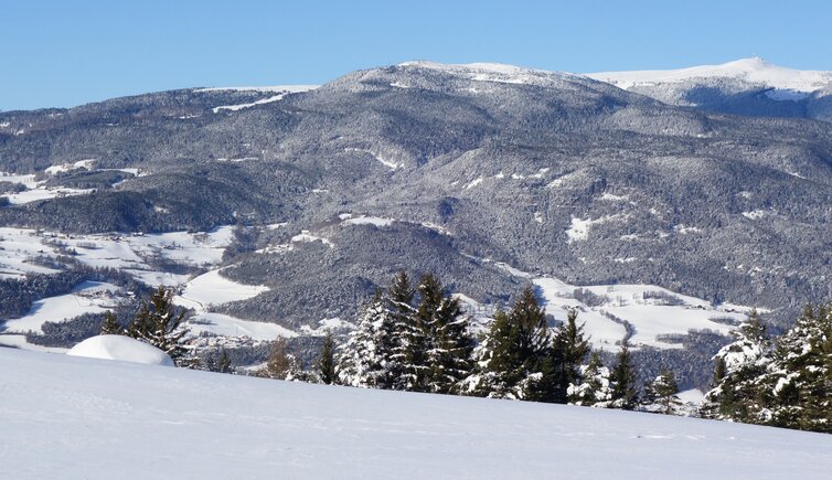 winter aussicht ritten rittnerhorn barbian villanders oberland und villanderer alm fr