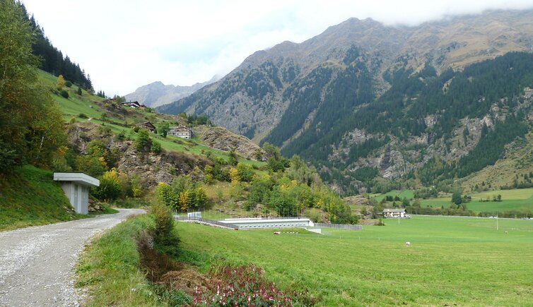 obere erzstrasse panorama waldweg ridnauntal