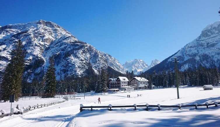 Langlaufen Toblach Schluderbach fr