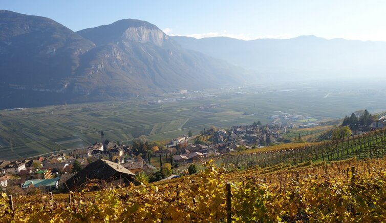 herbst blick auf kurtatsch fr