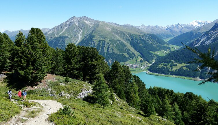 hoehenweg nr schoeneben nach haideralm