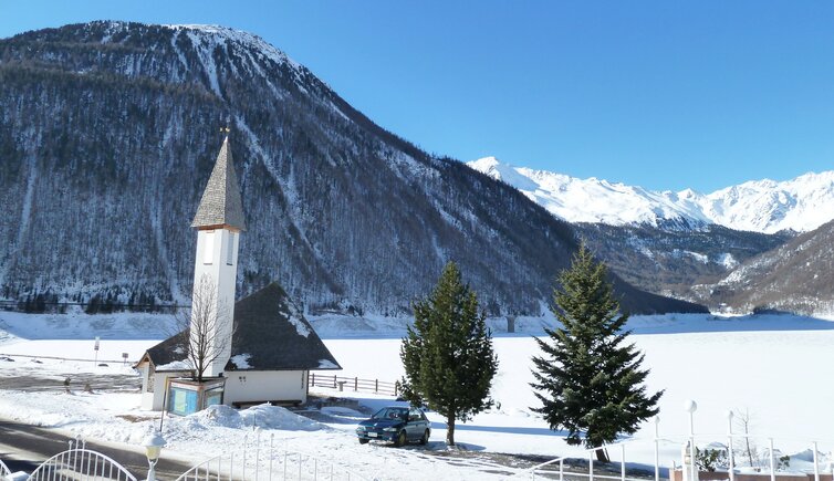 schnalstal vernagt am see winter