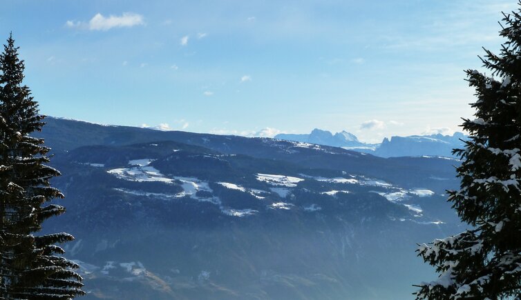 salten winter dahinter dolomiten