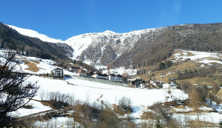 martelltal winter martell dorf