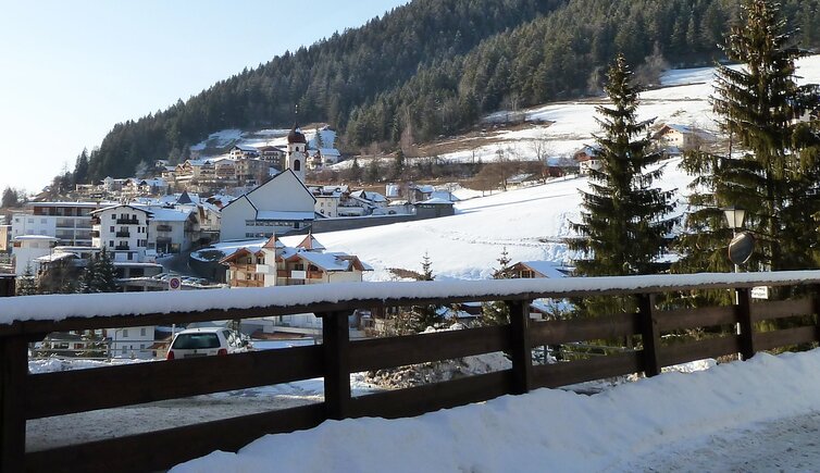 welschnofen dorf winter