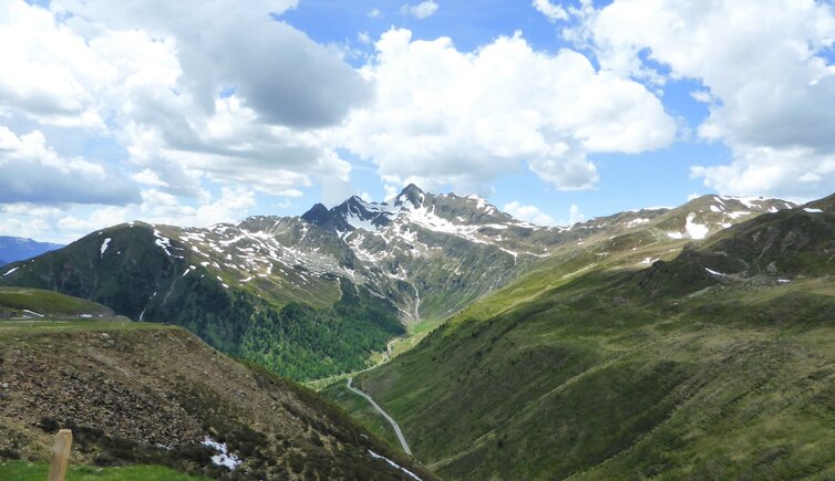 sarner weisshorn darunter penserjoch strasse