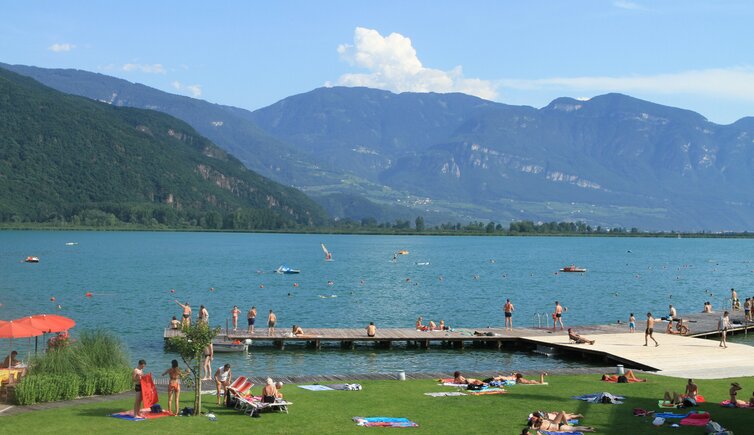 Ueberetsch Kaltern Kalterer See Lido