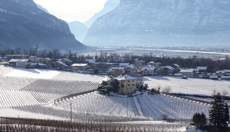 blick nach neumarkt winter