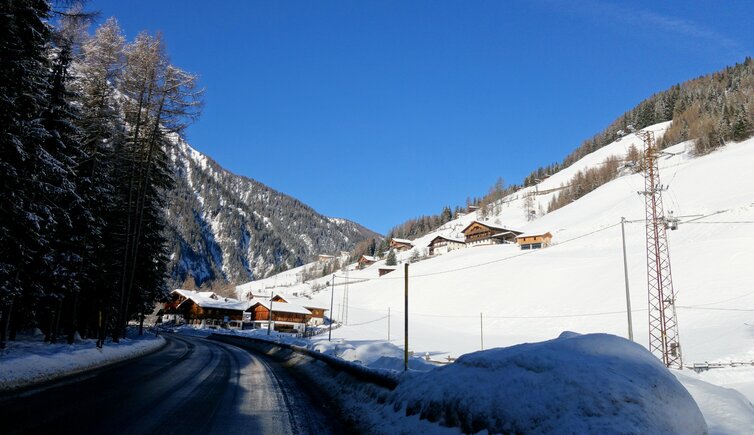 hoefe zwischen muehlwald und lappach winter