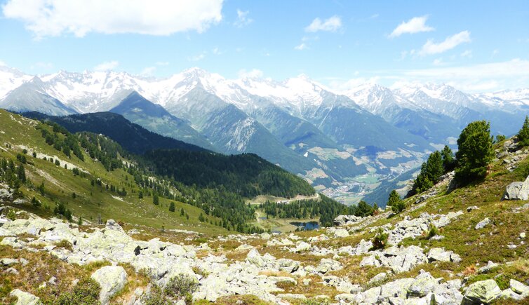 sonnklar aussicht ins ahrntal