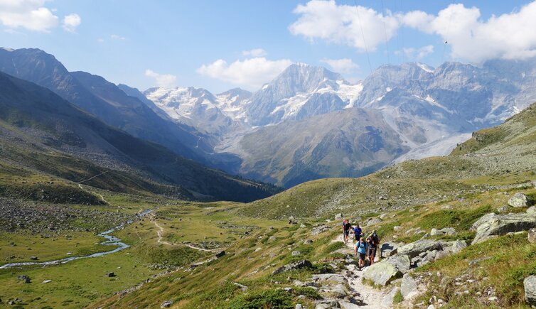 zaytal weg nr wanderer richtung duesseldorfer huette