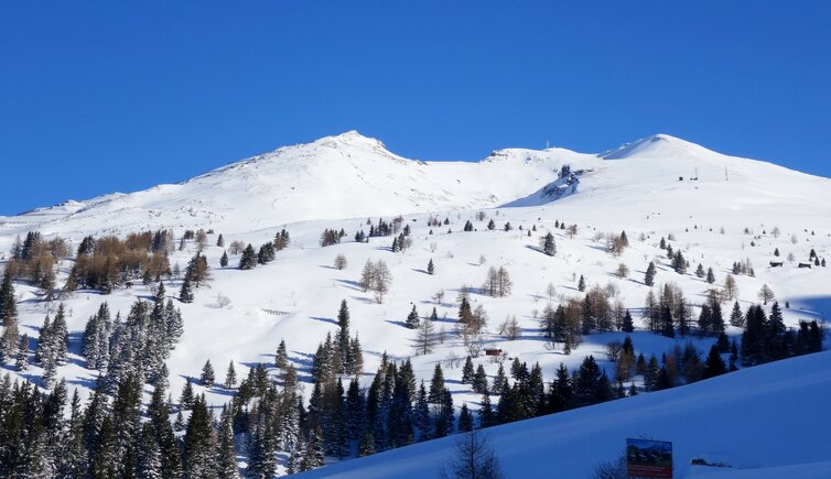 blick richtung flatschspitz winter