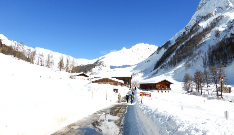 prastmann alm winter prettau ahrntal
