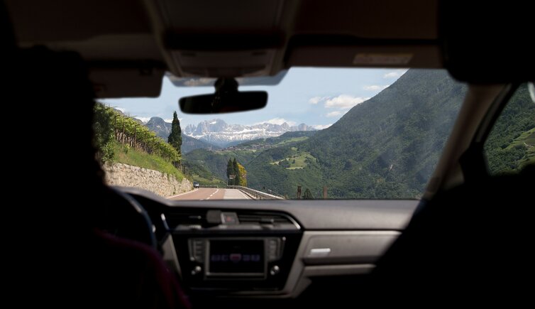 autofahren in suedtirol ritten