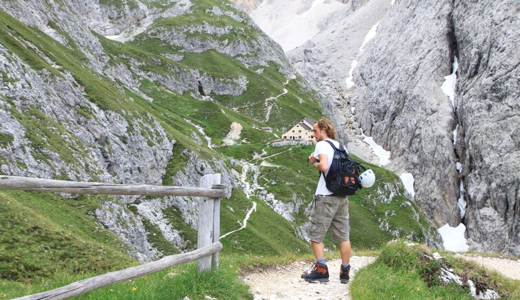 Rosengarten Kesselkogel wandern klettersteig