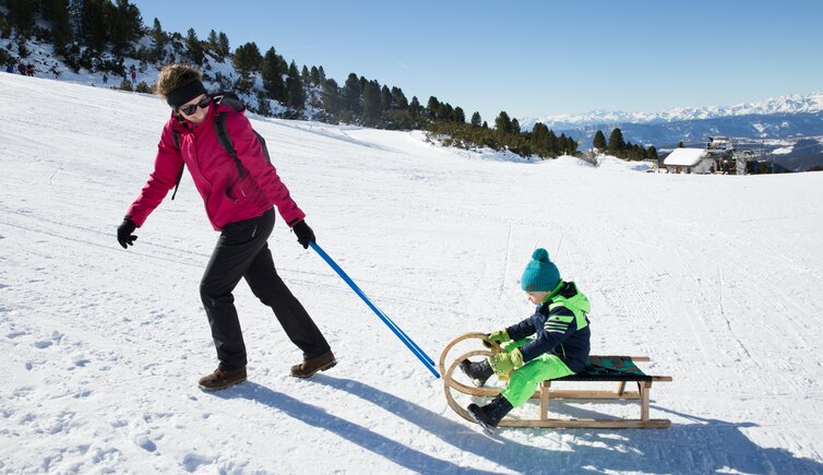 rittner horn winter personen rodel schlitten kind