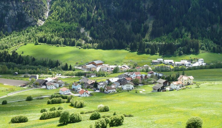 ortschaft rifair bei taufers im muenstertal