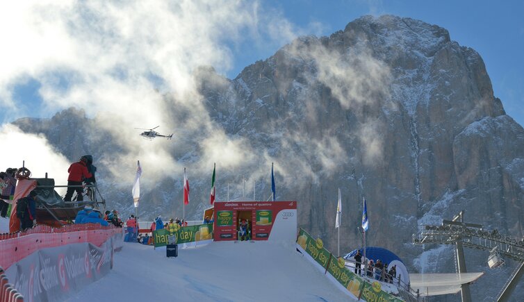 Fis Ski World Cup Val Gardena Ciampinoi start hut