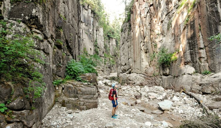 RS Bletterbachschlucht person