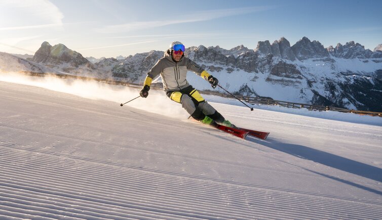 Skifahren Plose