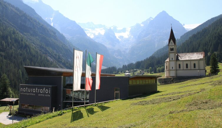 Trafoi Trafoier Eiswand naturatrafoi Kirche