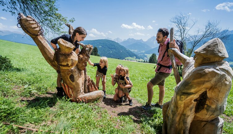 Wandern Familie Sagenweg