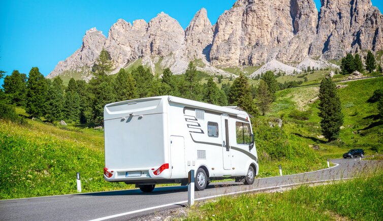 dolomiten camping camper wohnwagen