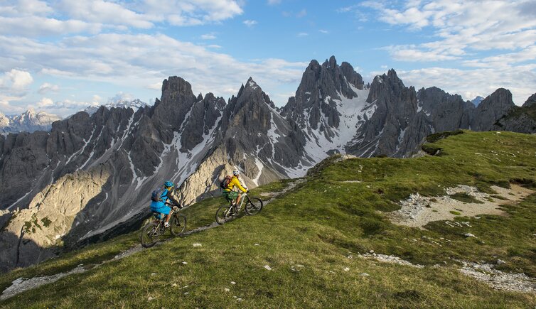 mountainbike drei zinnen cadini gruppe