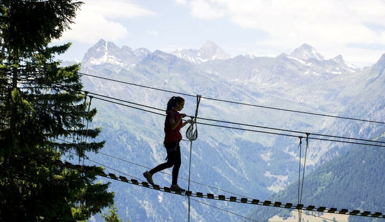 taser alm hochseilgarten